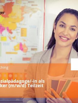 Diplom-Sozialpädagoge/-in als Streetworker (m/w/d) Teilzeit - Gilching