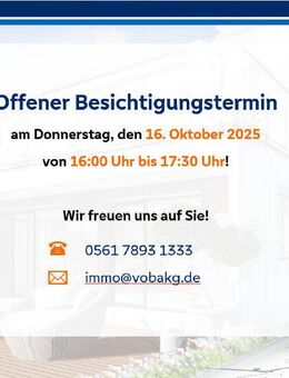 Zentral & ideal angebunden - Ein- bis Zweifamilienhaus mit schönem Grundstück - Vellmar
