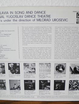 Yugoslavia in Song and Dance-Vinyl-LP,Fontana,Rar ! - Linnich