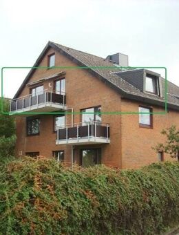 Interessant geschnittene 2 Zimmer-Maisonette-Wohnung mit großem Süd/West-Balkon. - Geesthacht