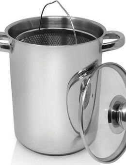 Krüger Spargeltopf, Edelstahl (1-tlg), für Induktions-Kochfelder geeignet