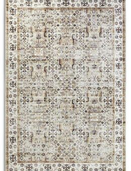 ELLE DECORATION Teppich Saveh, rechteckig, Höhe: 5 mm, Kurzflor, Anti Rutsch, Vintage, Klassisch, Wohnzimmer, Flur