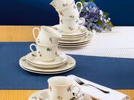 Seltmann Weiden Kaffeeservice Geschirr-Set, Service Marieluise (18-tlg), 6 Personen, Porzellan, Made in Germany, 18 Teile, für 6 Personen