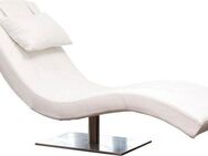 SalesFever Relaxsessel, mit Nackenkissen, Relaxliege mit modernem Metallfuß