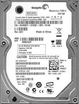 2,5"-Festplatten 1×200 GB und 3× 500 GB - Eddelak
