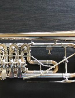 Kühnl & Hoyer Konzert - Trompete Goldmessing mit Überblasklappe inkl. Koffer - Hagenburg