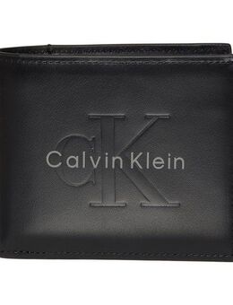 Calvin Klein Geldbörse BOLD BILLFOLD W/ COIN, Unisex Geldbeutel, Portemonnaie mit CK-Logo