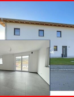 Kapitalanlage: vermietete Neubau-Doppelhaushälfte in Geiersthal - Geiersthal