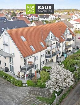 Lichtdurchflutete Maisonette über zwei Ebenen - mit Balkon und Tiefgaragenstellplatz - Ulm