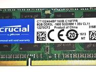 ❗8 GB Ram 204-pin PC3-10600 (1333 MHz) DDR3 SO-DIMM - Dassel