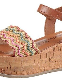Tamaris Sandalette, Sommerschuh, Sandale, Plateauabsatz mit komfortabler Innensohle