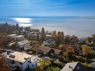 Exklusives Doppelhausanwesen mit Einliegerwohnung, außergewöhnlicher Raumhöhe & Seeblick in Top-Lage - Herrsching (Ammersee)