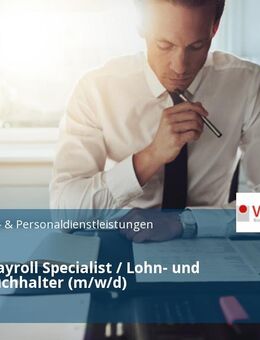 (Senior) Payroll Specialist / Lohn- und Gehaltsbuchhalter (m/w/d) - Düsseldorf