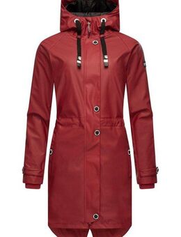 Navahoo Regenjacke Rainy Flower modischer Damen Regenmantel mit Kapuze