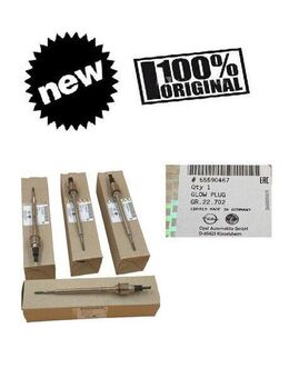 4X ORG. GLÜHKERZE OPEL ZAFIRA TOURER C 2.0 CDTI 55590467 1214087 - Dortmund Wickede