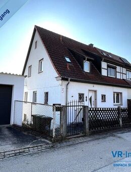 Ruck-Zuck in der Stadt und auch im Grünen: Doppelhaushälfte in Ansbach-Eyb! - Ansbach