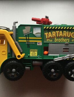 Teenage Mutant Ninja Turtles Playmates Tartaruga Garbage Truck Action Figur Fahrzeug - Fulda