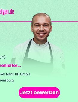Küchenleiter (m/w/d) - Ahrensburg