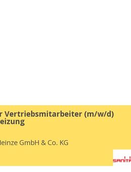 Technischer Vertriebsmitarbeiter (m/w/d) Sanitär & Heizung - Ainring