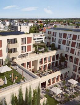 Zentral gelegene, perfekt geschnittene 3-Zimmer-Wohnung mit West-Balkon - Germering