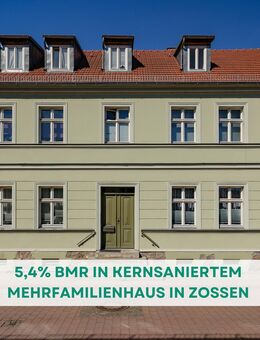 Attraktive Kapitalanlage - kernsaniertes Mehrfamilienhaus in Zossen - Zossen