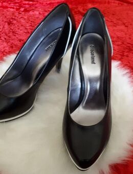 Pumps von Graceland, Gr.38, wenig getragen, schwarz matt - Essen