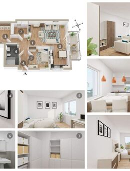 NEUBAU - barrierefreie 3-Zimmer Erdgeschosswohnung - Inzlingen