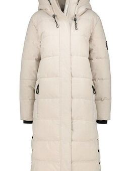 Alife & Kickin Steppjacke Damen KatiaAK A Langer Wintermantel mit großer Kapuze und regulierbarer Beinfreiheit
