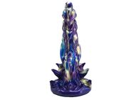 Nebula Storm Dildo – Fantasievolles Dildo in Blau-Gold für galaktische Erlebnisse, 21 cm - Essen