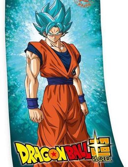 Badetuch Dragonball, Velours (1-St), mit coolem Motiv