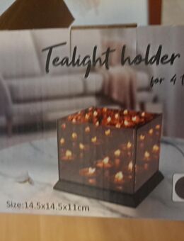 Teelicht Halter aus Glas neu - Essen