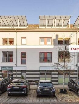 IMMOBERLIN.DE - Sehr freundliche Wohnung mit Südloggia & Pkw-Stellplatz in geschätzter Lage bei Potsdam - Nuthetal