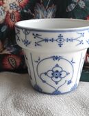 Mittel großer Blumentopf von Kronester in Kobalt blau in 50933