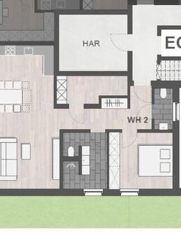 Wunderschöne Erdgeschosswohnung mit Garten - Nordkirchen