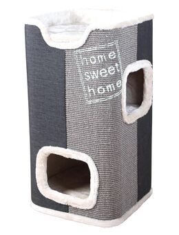 Trixie Cat Tower Jorge - anthrazit / lichtgrau / grau