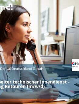 Sachbearbeiter technischer Innendienst - Abwicklung Retouren (m/w/d) - Gütersloh