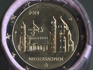 2 Euro Rolle Deutschland 2014, "Michaeliskirche", Niedersachsen, F (Stuttgart) - Mönchengladbach