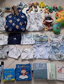 40x Kinderkleidung Gr. 50-68, Schneeanzug Ergee, Jacke, Schlafsack, Spielzeug in 34253