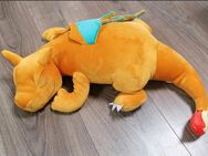 Pokémon Glurak Plüsch - 50 cm - Großes schlafendes Kuscheltier von Pokemon - Duisburg