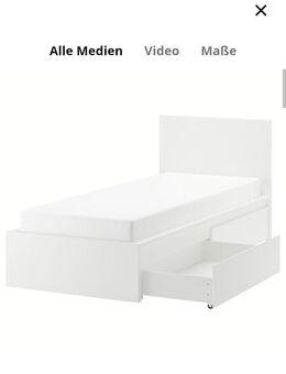 Verkaufe 3 Monate altes Bett wegen Zusammenzug - Rostock