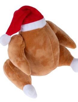 TIAKI Weihnachts-Truthahn - ca. L 20 x B 24 x H 12 cm