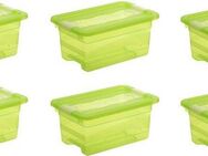 keeeper Aufbewahrungsbox cornelia (Set, 6 St), mit Deckel, Schiebeverschluss