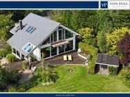 Hochwertige und energieeffiziente Architektenvilla in Natur-Oase mit zusätzlichem Bebaungspotential - Heidesee