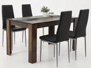 Esstisch und 4 Esstischstühle. Table Oldwood NB - Waiblingen