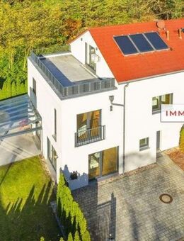 IMMOBERLIN.DE - Modernes Haus mit Westterrasse — Erstklassiger Raumkomfort & ansprechende Ästhetik in Seenähe - Potsdam