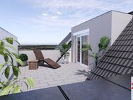 Galerie trifft Wohnkomfort, Licht, Höhe & Freiheit - moderne Maisonette mit 3,5 Zimmern und Dachterrasse - Weil (Schönbuch)