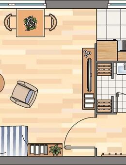 1-Zimmer-Wohnung in Flensburg Weiche - Flensburg