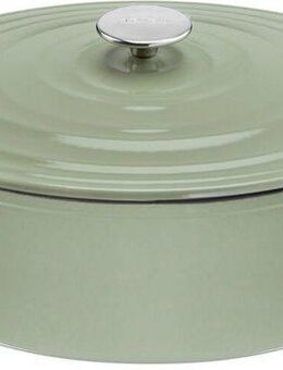 Tefal Bräter LOV Schmortopf mit Deckel, Ø 34 cm, oval, Gusseisen, Induktion, für alle Herdarten geeignet, inkl. E-Book