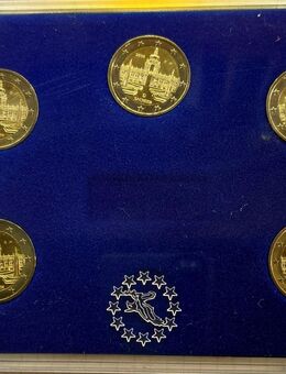 2 Euro Gedenkmünzen Sätze a 5X2€ diverse in Klarsichtkasette siehe Text - Brake (Unterweser)
