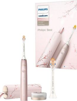 Philips Sonicare Elektrische Zahnbürste DiamondClean Prestige 9000 HX9992, Aufsteckbürsten: 2 St., mit integriertem Drucksensor, 5 Putzprogramme, inkl. Ladeetui